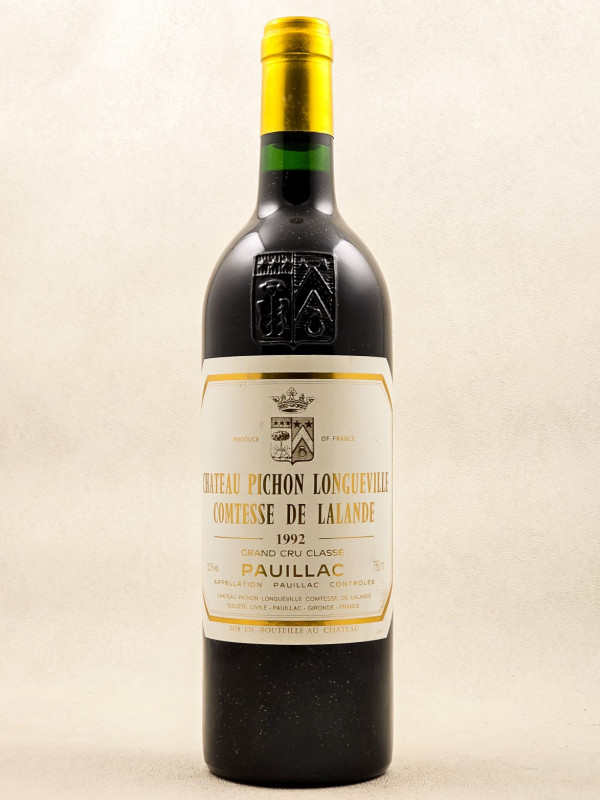 Pichon Longueville Comtesse de Lalande - Pauillac 1992