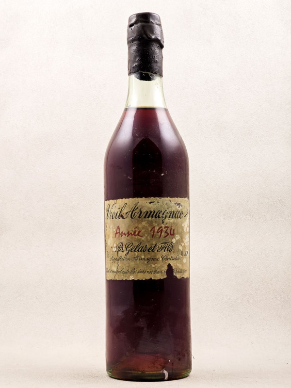 Gélas - Vieil Armagnac 1937