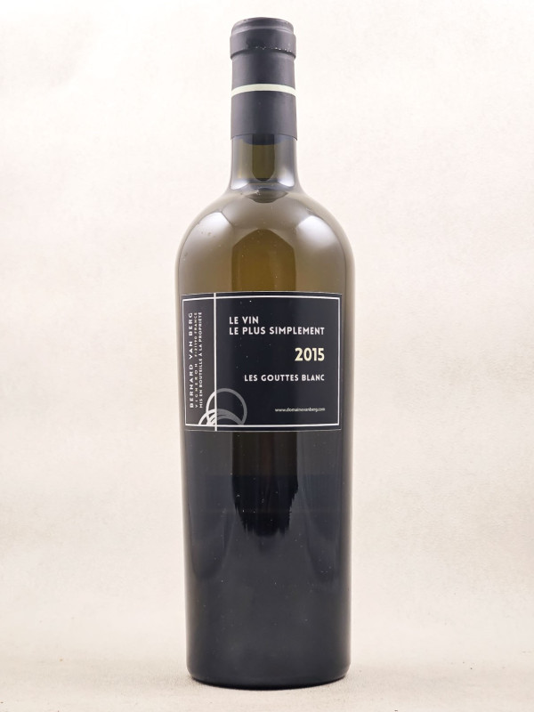 Bernard Van Berg - Vin de France "Les Gouttes Blanc" 2015