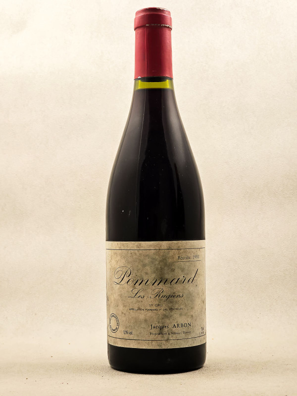 Arbon - Pommard 1er cru "Rugiens" 1993