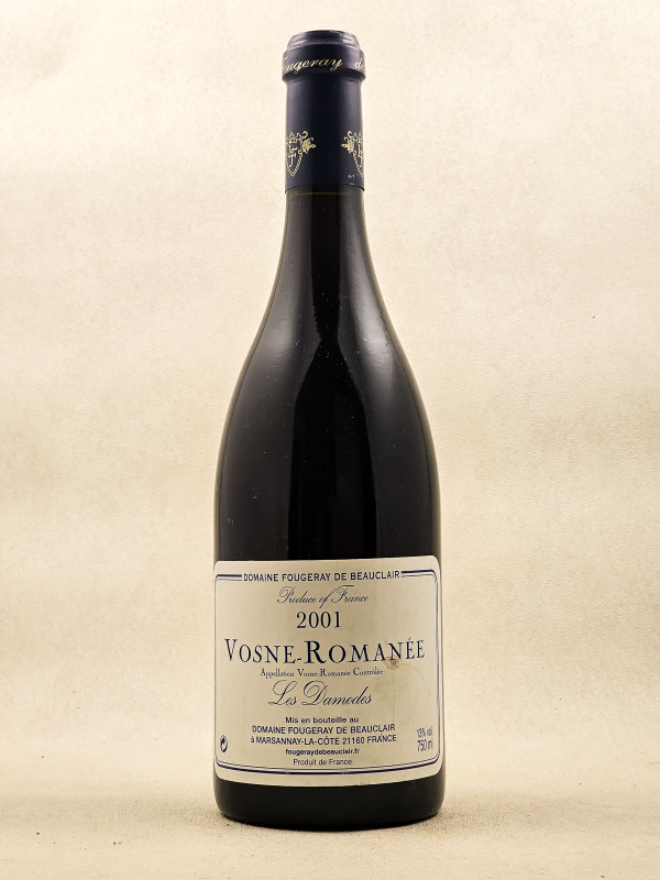 Fougeray de Beauclair - Vosne Romanée "Les Damodes" 2001