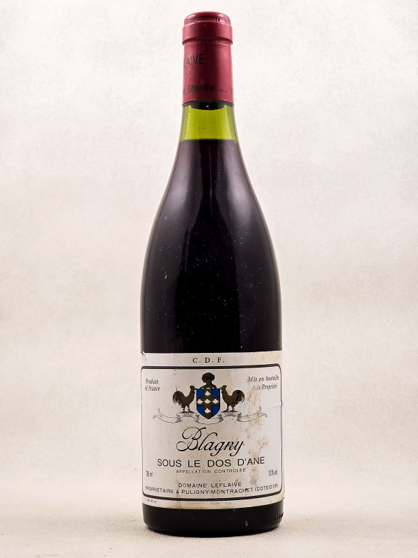 Leflaive - Blagny 1er cru "Sous le dos d'âne" 1990