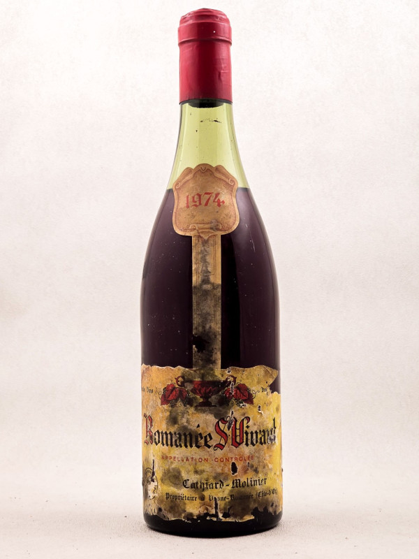 Cathiard Molinier - Romanée Saint Vivant 1974