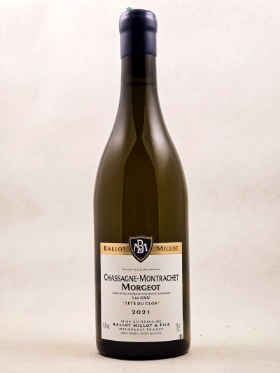 Ballot-Millot - Chassagne Montrachet 1er cru "Morgeot tête du clos" 2021