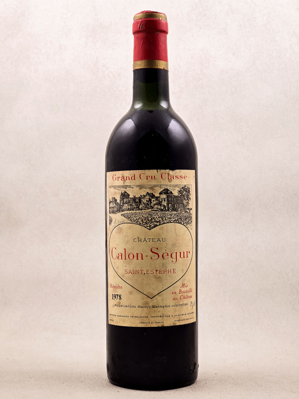 Calon Ségur - Saint Estèphe 1978