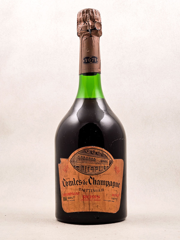 Taittinger - Champagne "Comtes de Champagne" Rosé 1971