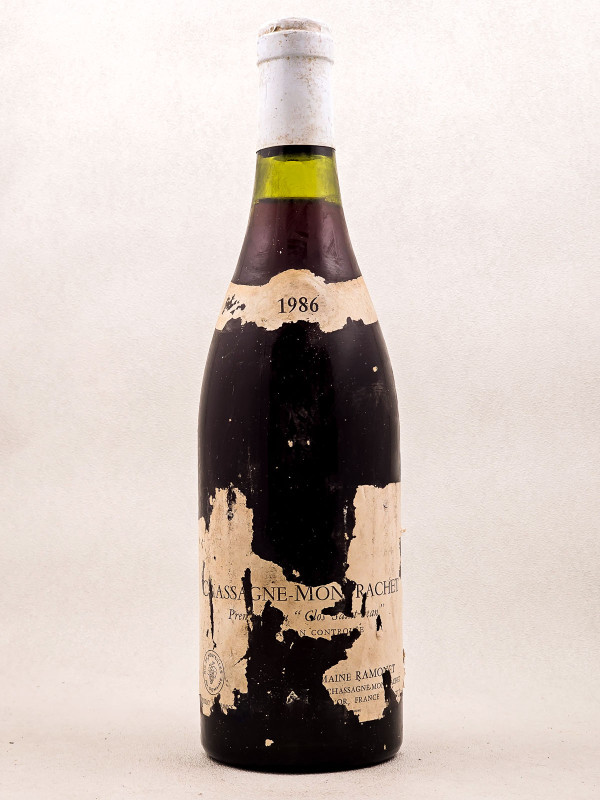 Ramonet - Chassagne Montrachet 1er cru "Clos Saint Jean" 1986