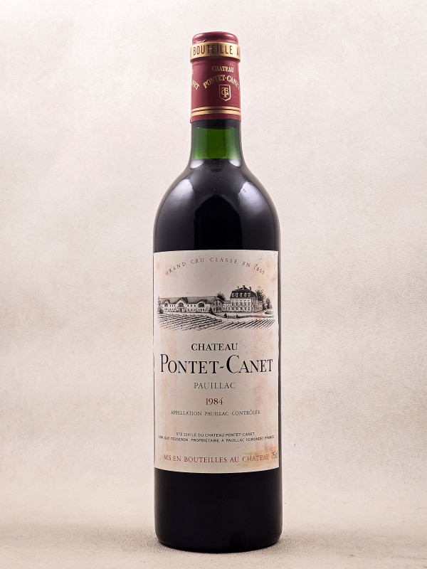 Pontet Canet - Pauillac 1984