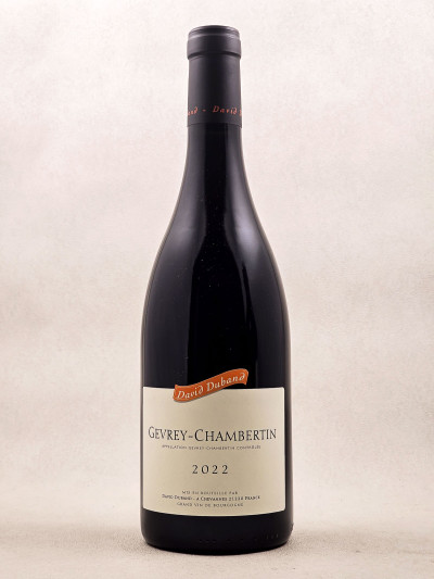 David Duband - Gevrey Chambertin 2022