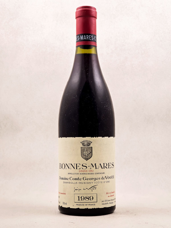 Comte Georges de Vogüé - Bonnes Mares 1989