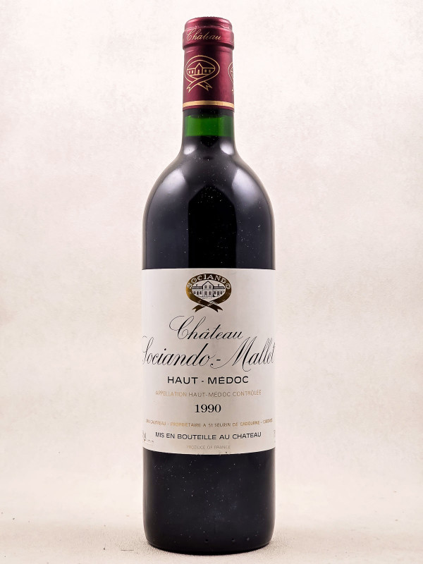 Sociando Mallet - Haut Médoc 1990