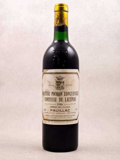 Pichon Longueville Comtesse de Lalande - Pauillac 1986
