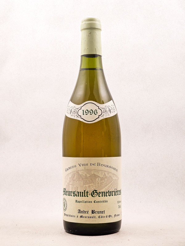 André Brunet- Meursault 1er cru "Genevrières" 1996