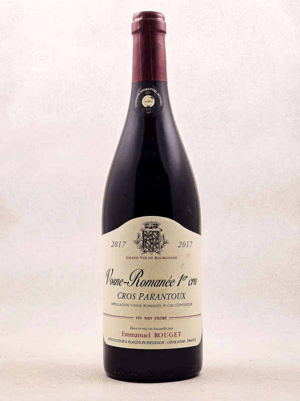 Emmanuel Rouget - Vosne Romanée 1er Cru "Cros Parantoux" 2017