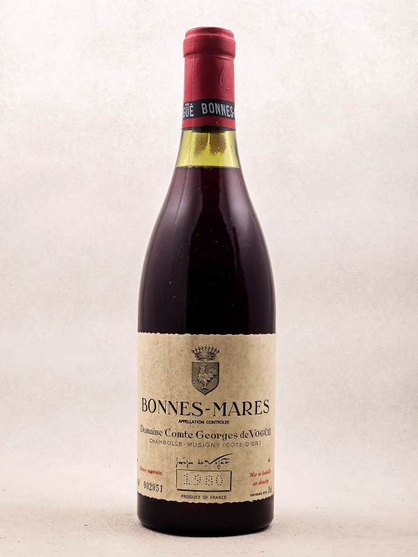 Comte Georges de Vogüé - Bonnes Mares 1980