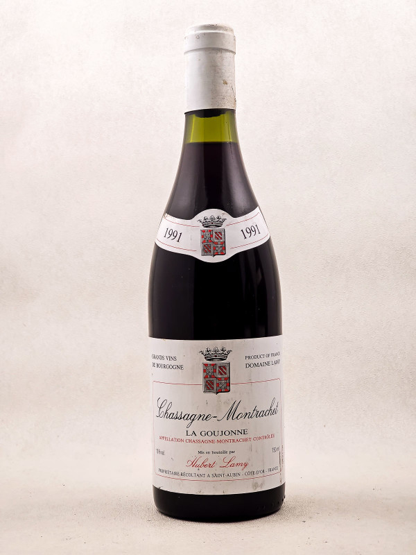 Hubert Lamy - Chassagne Montrachet rouge "La Goujonne" 1991