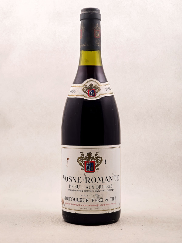 Dufouleur Père & Fils - Vosn Romanée 1er cru " Aux Brulées" 1996