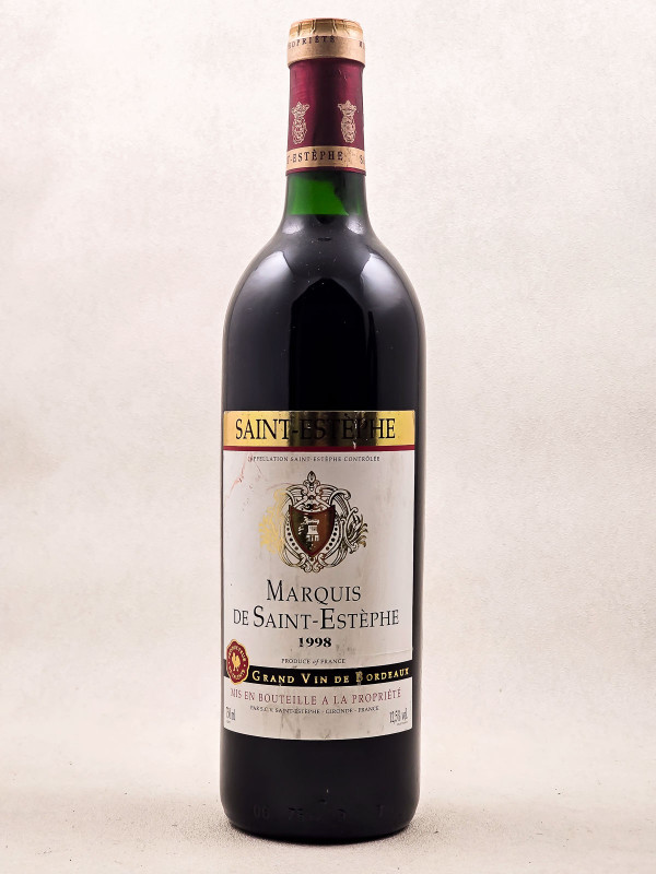 Marquis de St Estèphe - Saint Estèphe 1998