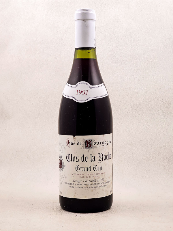 Georges Lignier - Clos de la Roche 1991