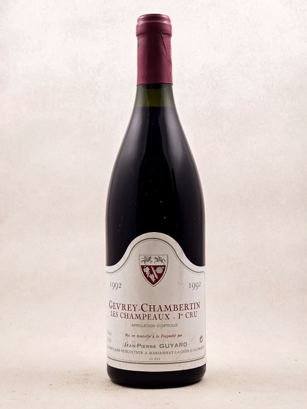 Jean Pierre Guyard- Gevrey Chambertin 1er cru "Les Champeaux" 1992