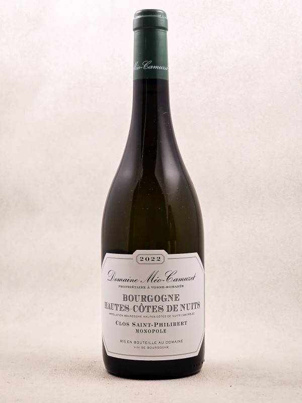 Méo Camuzet - Hautes Côtes de Nuits "Clos St Philibert" Blanc 2022
