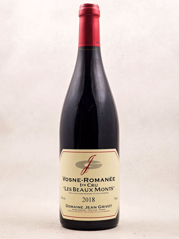 Jean Grivot - Vosne Romanée 1er Cru "Aux Brûlées" 2018