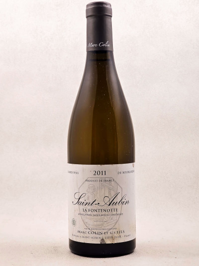Marc Colin - Saint Aubin 1er cru "La Fontenotte" 2011