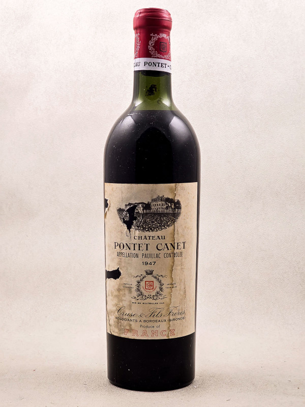 Pontet Canet - Pauillac 1947