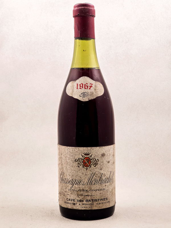 Caves des Batistines - Chassagne Montrachet rouge 1967