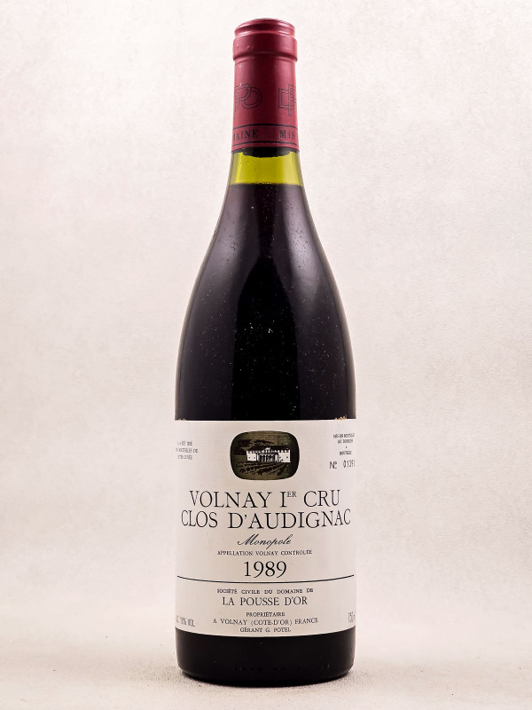 La Pousse d'Or - Volnay 1er cru "Clos d'Audignac" 1989