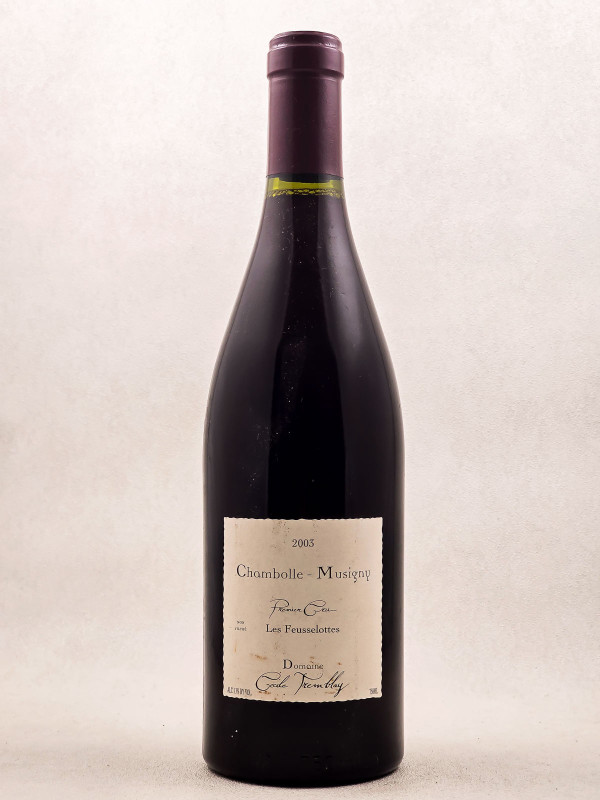 Cécile Tremblay - Chambolle Musigny 1er Cru "Les Feusselottes" 2003