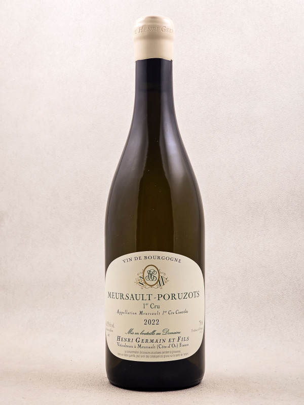 Henri Germain - Meursault 1er cru "Poruzots" 2022