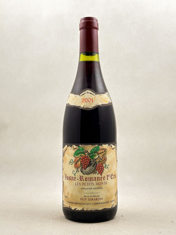 Guy Girardin - Vosne Romanée 1er Cru "Les Petits Monts" 2000