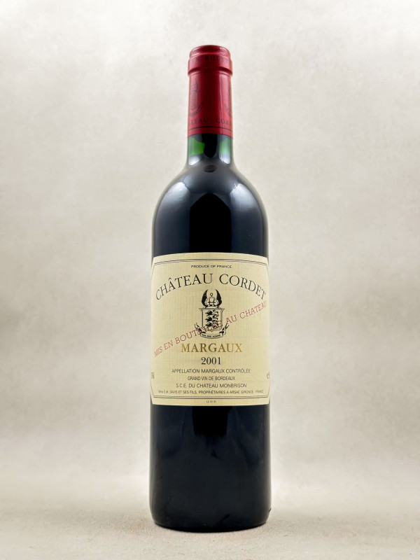 Château Cordet - Margaux 2001