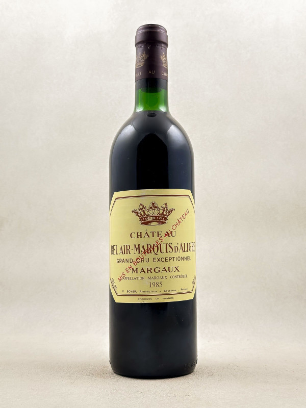 Bel Air Marquis d'Aligre - Margaux 1985