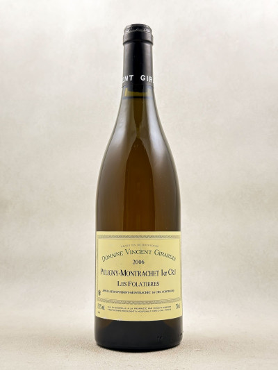 Vincent Girardin - Puligny Montrachet 1er Cru "Les Folatières" 2006
