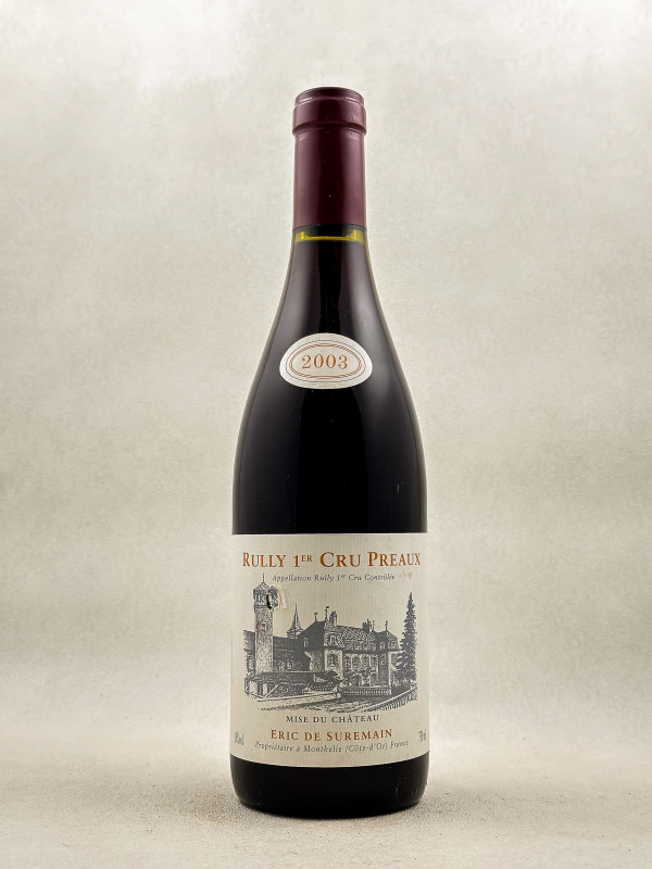 Domaine de Suremain - Rully 1er cru "Preaux" 2003