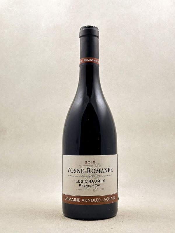 Arnoux Lachaux - Vosne Romanée 1er cru Les Chaumes" 2012