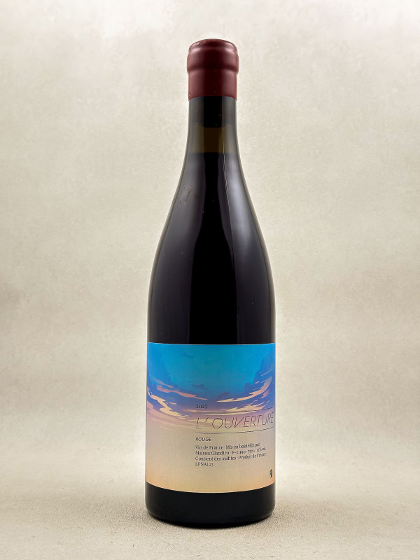 Glandien - Vin de France "L'Ouverture" Rouge 2023
