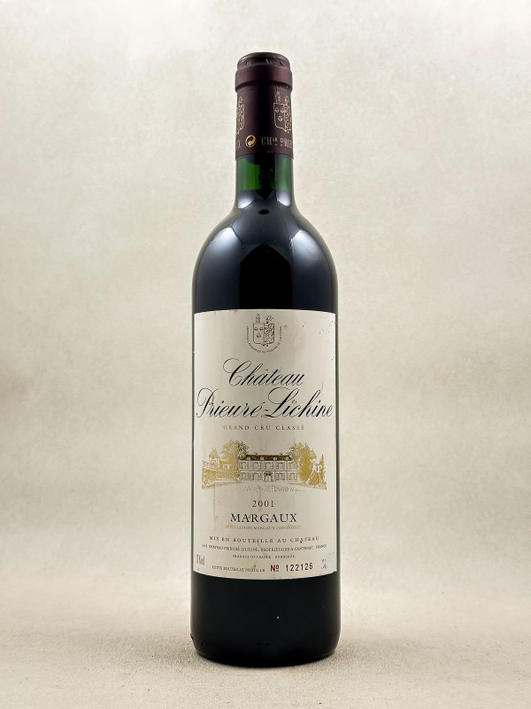Prieuré Lichine - Margaux 2001