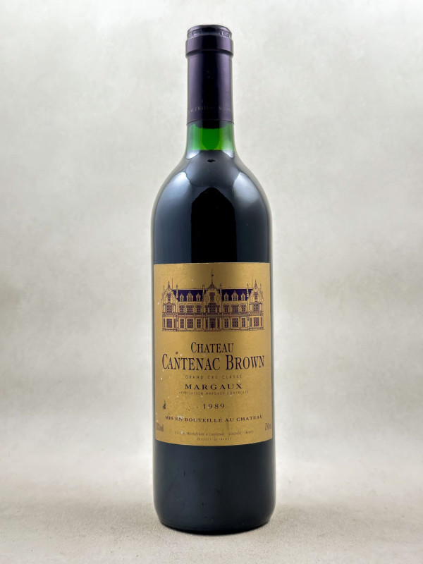 Cantenac Brown - Margaux 1989