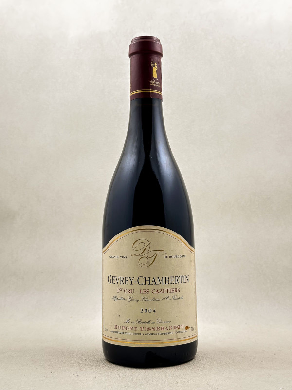 Dupont-Tisserandot - Gevrey Chambertin 1er cru "Cazetiers" 2004