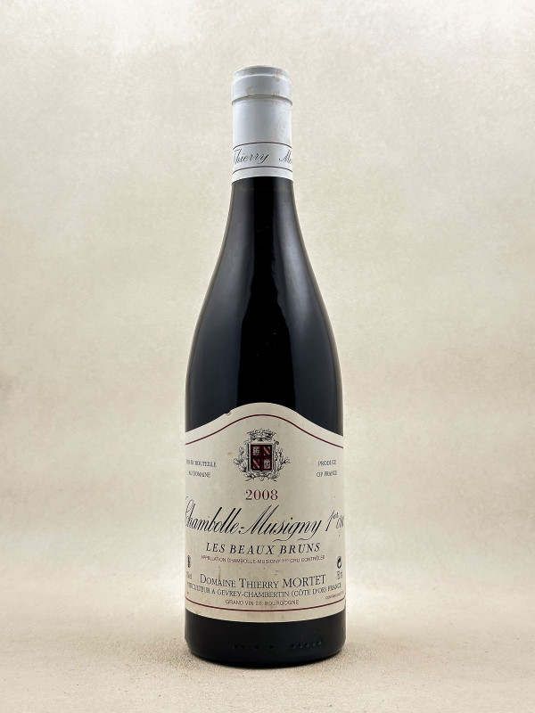 Thierry Mortet - Chambolle Musigny 1er cru "Les Beaux Bruns" 2008