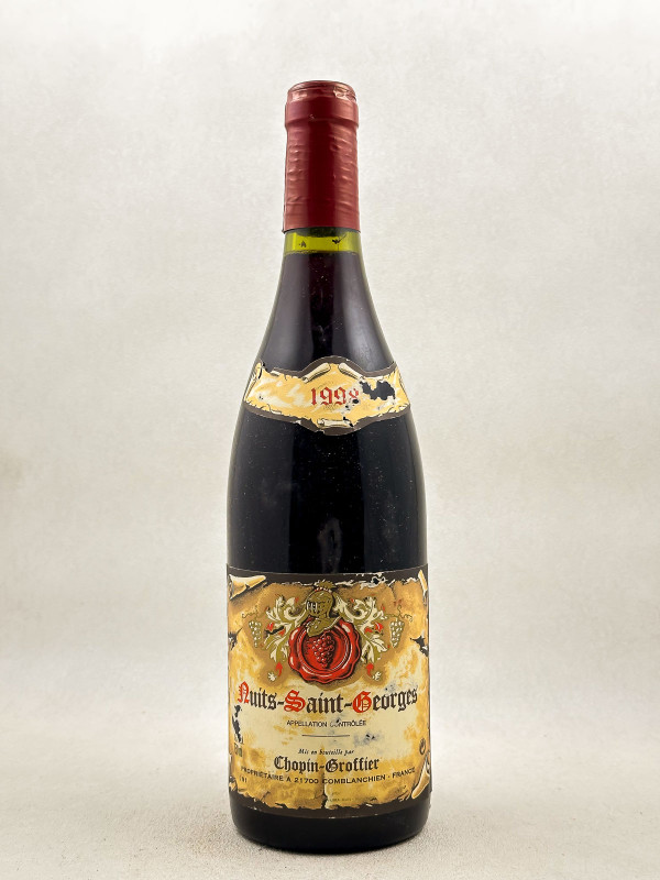 Chopin-Groffier - Nuits St Georges 1998