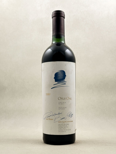 Baron Philippe de Rothschild & Mondavi - Napa Valley "Opus One" 1989