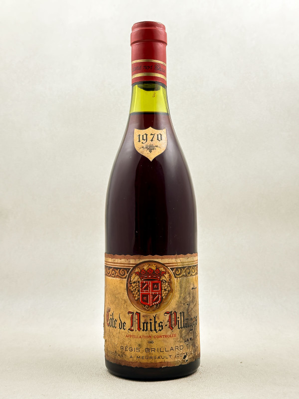 Régis Brillard - Cotes de Nuits Villages 1970