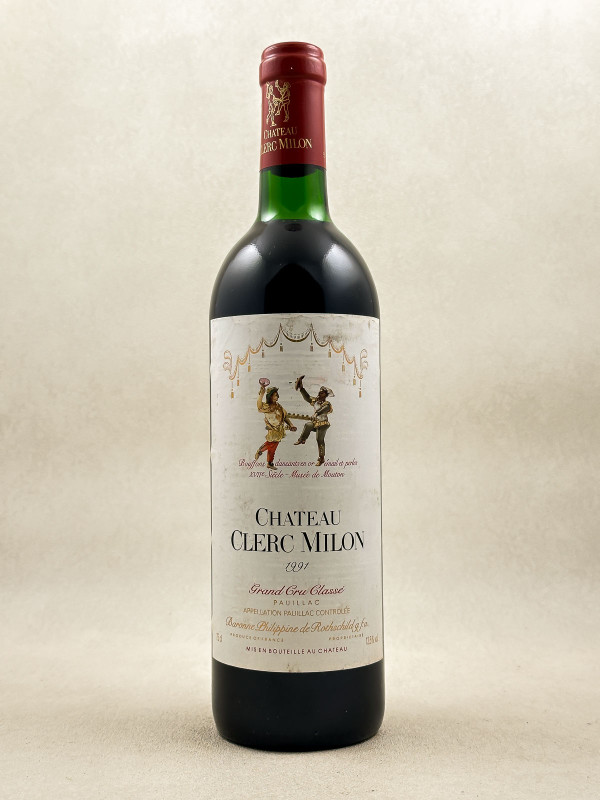 Clerc Milon - Pauillac 1991