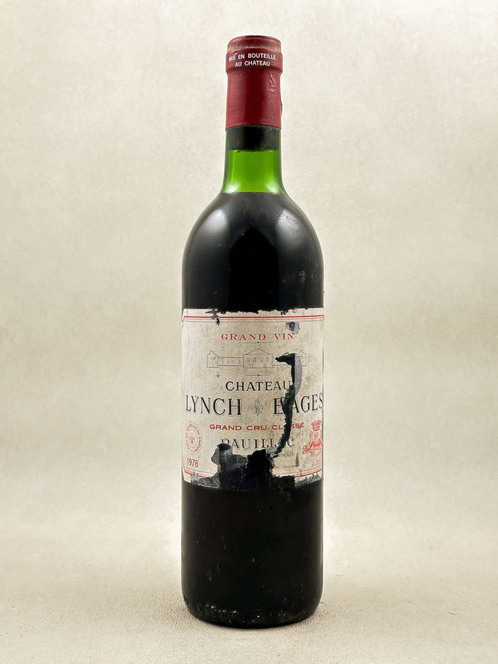 Chateau Lynch Bages 1978 赤ワイン Chateau Lynch Bages 1978