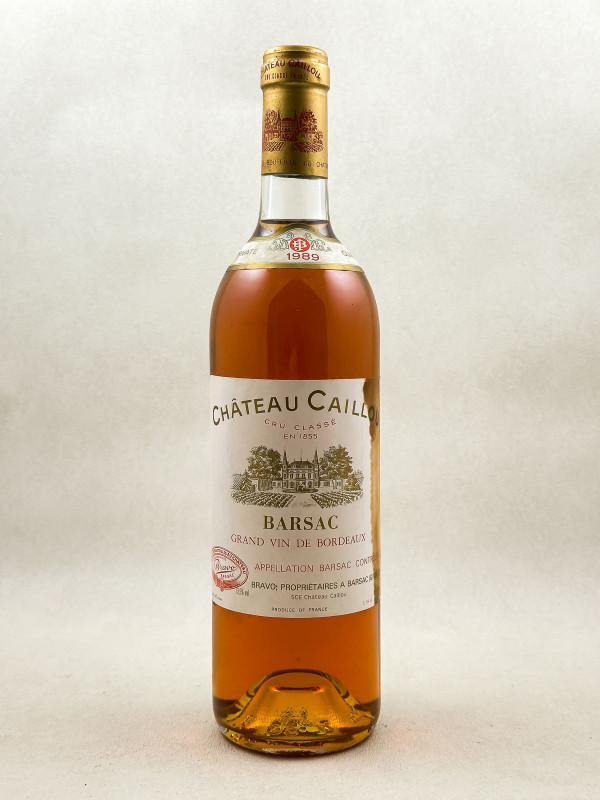 Caillou - Sauternes 1989