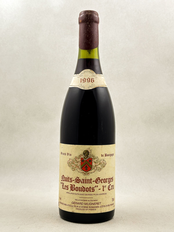 Gérard Mugneret - Nuits St Georges 1er cru "Les Boudots" 1996